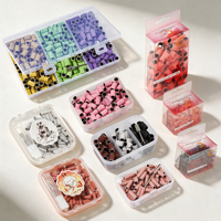 Bandes de ponçage pour ongles OEM mini 3,1 mm, grains 80, 120, 180, 240, couleur et emballage personnalisés avec logo pour ponceuse à ongles