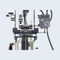 Ketel Reaksi Kaca Dinding Ganda Digital Anti-Ledakan 100L Model Angkat dan Putar ZYSF-100LEX-HT