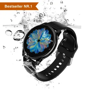 DM118 Ultra Thin Smart Watch 1.3 Inch HD Full Touch Body Temperature  Monitor Heart Rate Men