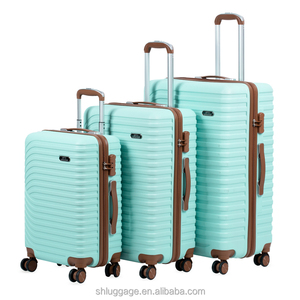 ชุดกระเป๋าเดินทางแบบถือขึ้นเครื่องขนาดใหญ่ 12 ชิ้น ขายส่ง ขนาด 18" 19" 20" 21" 22" 23" 24" 25" 26" 27" 28" 29" นิ้ว วัสดุ ABS ชุดกระเป๋าเดินทางแบบกึ่งสำเร็จรูป - Product Image 5