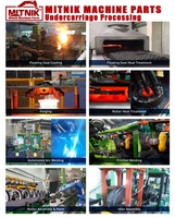 Pièces de rechange neuves de qualité OEM Mitnik pour groupes de chenilles de bulldozer modèles D4D/D4H/D5/D50/D5B/D5H - Rouleaux supérieurs/porteurs
