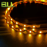 Zigzag Jaune 60leds SMD2835 12V bande lumineuse led pour projet de décoration de signe