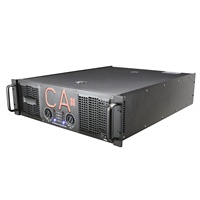 Amplificateur de puissance audio professionnel CA38 de haute qualité 1500W*2 canaux pour usage domestique, karaoké et scène
