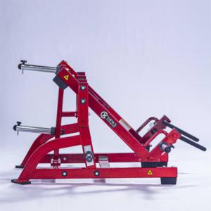 Máquina comercial de gimnasio de acero para sentadillas y avances con selección de carga por pin, seguridad en el entrenamiento y ajuste de pierna para ejercitar el pecho. - Product Image 5