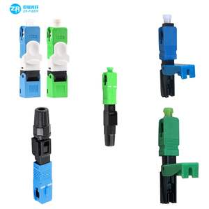 Equipo de fibra óptica, conector rápido para cable de caída sc lc fc st ftth, sc250d apc sc upc - Product Image 2