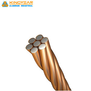 CCS สายไฟเหล็กหุ้มทองแดงชนิดตัวนำเปลือย - Product Image 3