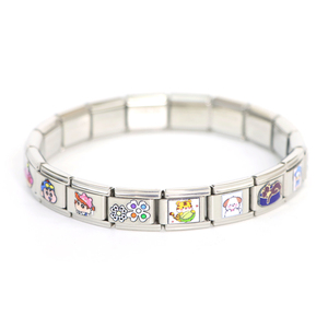 Nuovo Arrivo: Bracciale a Catena e Moduli Connettori Fai-da-te con Charms Italiani Colorati <span class=keywords><strong>per</strong></span> Ragazzi e Ragazze - Product Image 2