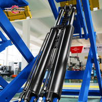 Xinjintuo JSL-3500A Vente Chaude en Usine Pont Élévateur Ciseaux Ultra Fin avec CE 7700lbs, Pont Élévateur Ciseaux Ultra Fin Hors Sol