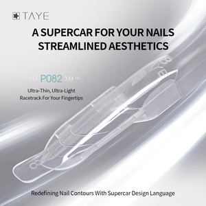 120 Pz Formine Dual Form Trasparenti a Copertura Totale per Ricostruzione Unghie Veloce in <span class=keywords><strong>Gel</strong></span>, <span class=keywords><strong>Tips</strong></span> per Allungamento Unghie con Polygel - Product Image 4