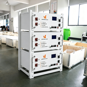 แบตเตอรี่สำรองสำหรับตู้แร็ค Kinpower Lv1 Mount 51.2 100ah 10kw 20kw 30kw ลิเธียม 15 ยูนิต เชื่อมต่อ - Product Image 1