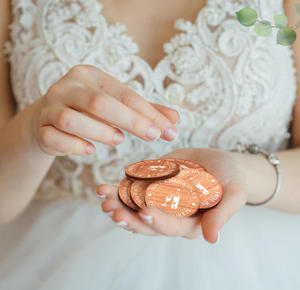 Fichas de bebida de madera de <span class=keywords><strong>haya</strong></span> de estilo de arte popular impresas personalizadas <span class=keywords><strong>y</strong></span> monedas de madera para restaurantes Técnica pulida - Product Image 5