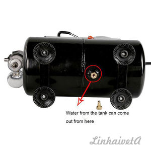 LinhaivetA pistone portatile mini pompa a spazzola d'aria barbiere pittura compressore aerografo - Product Image 4