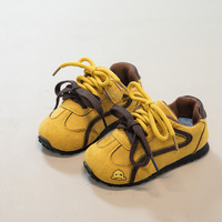 Chaussures de sport pour enfants 2025 – Nouvelle collection printemps/été – Chaussures de course décontractées à semelle souple pour garçons et filles, en synthétique uni avec fermeture auto-agrippante