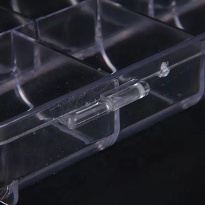 Boîte de rangement en plastique Transparent, 500 pièces, Nail Art, boîte de pointes vides pour Salon de manucure - Product Image 5