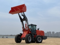Everun Best seller ER32 3.2ton pale frontali macchine agricole compatte farm benna mini pale ruote