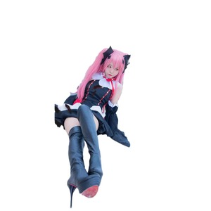 Queen Krul Tepes Vampire Cosplay Costume Women's Halloween Anime Role Play Outfit Spring 2023 Polyester Fiber Full Set - Product Image 5