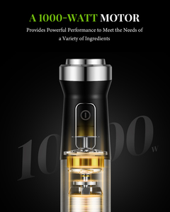 1200W điện biến tốc độ 7 trong 1 Stick Máy xay sinh tố <span class=keywords><strong>Chopper</strong></span>, Whisk và Frother cho súp bé thực phẩm smoothies cầm tay máy xay sinh tố - Product Image 4