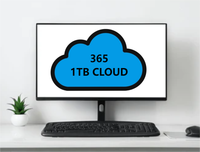 Invitación para 1 Miembro del Grupo Familiar 365, Almacenamiento en la Nube de 1 TB de OneDrive, Software de Expansión por 12 Meses