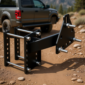 Soporte para Llanta de Repuesto para Remolque, Capacidad de 160 Libras, Compatible con Ruedas de 4-8 Birlos, Patrón de Pernos de 4-6.5 Pulgadas, Construcción de Acero - Product Image 2