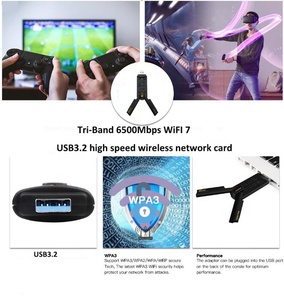 Adaptateur USB Wi-Fi 7 Tri-Bande AX5400 BE6500 <span class=keywords><strong>Carte</strong></span> Réseau Sans Fil 2.4G/5G/6G Wi-Fi 802.11BE Dongle <span class=keywords><strong>pour</strong></span> <span class=keywords><strong>Ordinateur</strong></span> Sans Pilote - Product Image 3