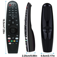 HUAYU-Mando a distancia universal AKB75855501 para LG Series AI Thin Q 4K, mando a distancia por voz IR para Smart TV