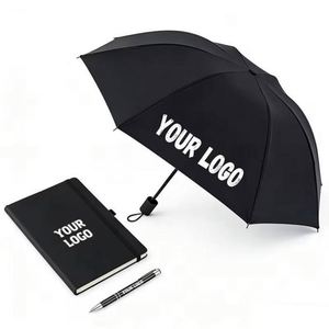 Ww5194 Customizable Logo Sunshade Printed Brand <b>Windproof</b> Promotion Gift 3 Fold Automatic <b>Umbrella</b> Custom Promotional Gifts - Product Image 1