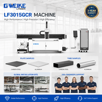 Machine de découpe laser à fibre 2-en-1 pour tôles et tubes métalliques, avec table d'échange, pour la découpe de tubes et de plaques en fibre laser, 3m et 6m