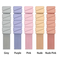 Paire de poids réglables pour chevilles et poignets, bracelets lestés en silicone souple, bandes de fitness pour yoga et Pilates