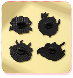 Pin de solapa de aleación esmaltada con diseño de dibujos animados: Dragones, Guerrero, Aventura, Dados poliédricos, Llama, <span class=keywords><strong>Mago</strong></span>, Caballero, Escudo - Product Image 6