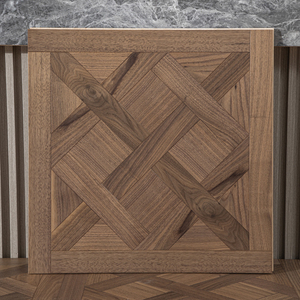 Parquet Versailles en noyer noir de qualité AB, multicouche, couleur naturelle, lisse, imperméable, T&G 15 mm, durable, pour sous-sol - Product Image 1