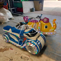 Coches de Choque Eléctricos para Niños, con Batería, para Parques de Diversiones Interiores/Exteriores