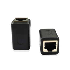 <span class=keywords><strong>RJ45</strong></span> réseau <span class=keywords><strong>double</strong></span> passage Mini <span class=keywords><strong>connecteur</strong></span> réseau noir Portable femelle à femelle Ethernet LAN connexion adaptateur Extender - Product Image 2