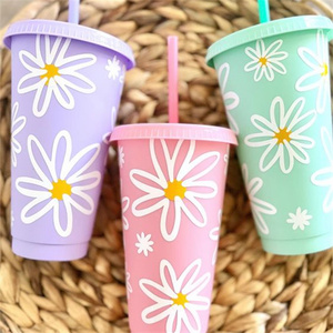 Papier de transfert personnalisé pour gobelets en vinyle UV DTF pour 16oz 20oz 24oz Libbey tasses en verre tasses à café gobelets autocollant - Product Image 4