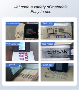เครื่องพิมพ์อิงค์เจ็ทแบบพกพาสำหรับพิมพ์วันที่และรหัสชุดการผลิตบนกระดาษแข็งและกล่องไม้ - ใช้งานง่าย ตัวอักษรขนาดใหญ่ ใช้พลังงานจากแบตเตอรี่ - Product Image 4