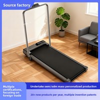 Tapis de course électrique pliable personnalisable, ultra-silencieux et amortissant, pour la maison et l'entraînement transfrontalier