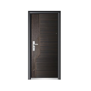 Porte de sécurité Sofia en alliage de zinc et de fer, anti-effraction, ouverture manuelle plate, porte complète pour usage domestique - Product Image 3