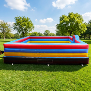 Foam Pit Inflatable Bounce Castle & Trampoline Combo with CE Certified Waterproof PVC Material and Easy Setup - Product Image 1