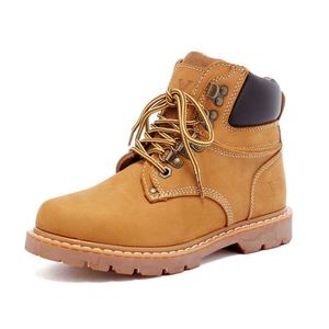 Botas de Seguridad para Hombre, con Cordones, Punta Redonda, Altura Alta, Antideslizantes, Impermeables, de Lujo, Diseño Personalizado - Product Image 4