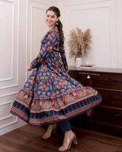 Nouvel ensemble de costume Anarkali en pur coton lourd pour occasion spéciale vêtements pakistanais disponibles au prix de gros - Product Image 6