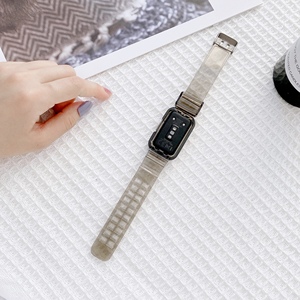 Boîtier de montre universel en TPU de couleur claire avec bracelet de montre adapté à <span class=keywords><strong>Huawei</strong></span> <span class=keywords><strong>Band</strong></span> <span class=keywords><strong>6</strong></span> <span class=keywords><strong>7</strong></span> 8 9 10 - Product Image 5