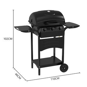 Oem Odm 3 Quemador Carro Natural Grande Parrilla De Barbacoa De Gas Propano Parrilla De Barbacoa Para Exteriores - Product Image 3