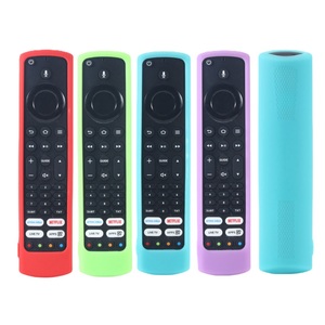 Venta caliente <span class=keywords><strong>TV</strong></span> Control remoto Funda de silicona de alta calidad Traje para <span class=keywords><strong>Xiaomi</strong></span> JVC Alexa <span class=keywords><strong>Fire</strong></span> <span class=keywords><strong>TV</strong></span> Remote Luminous Funda protectora - Product Image 1