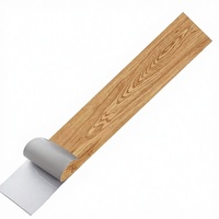 Revêtement de sol vinyle auto-adhésif, forte adhérence, installation rapide, dépose facile, imperméable, antidérapant, motif grain de bois moderne pour