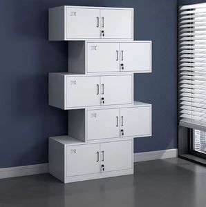 Armoires de bureau en métal au design moderne Système de <span class=keywords><strong>rangement</strong></span> modulaire en acier <span class=keywords><strong>Casiers</strong></span> de classement pour la salle de sport à domicile, l'école et l'hôpital - Product Image 4