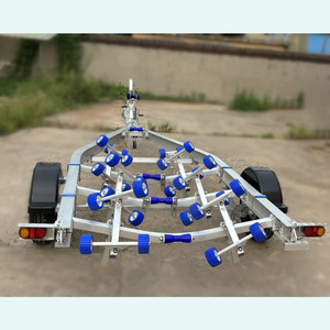 <span class=keywords><strong>Remorque</strong></span> <span class=keywords><strong>de</strong></span> <span class=keywords><strong>bateau</strong></span> en aluminium légère et durable <span class=keywords><strong>de</strong></span> 20 pieds avec rouleaux oscillants, nouveau style, design très demandé pour l'enregistrement en Australie - Product Image 5