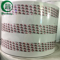 Op maat bedrukte aluminiumfolie verzegeling, makkelijk te verwijderen inductie verzegeling liner 47mm 37mm 30mm Lift n Peel inductie liner