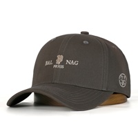 Casquette de baseball unisexe décontractée d'extérieur, couleur unie, personnalisable, 6 panneaux, avec étiquette tissée et broderie structurée