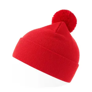 Casquette Wind-S avec pompon, merchandising durable - Product Image 5