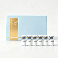 Ampoule PDRN DNA Skin Booster, sérum facial anti-âge, éclaircissant et revitalisant, étiquette privée, fabrication OEM prise en charge