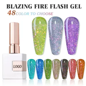 Bán buôn sắc tố cao 9000 màu sắc Nail Nhà cung cấp gel sơn móng tay Bộ 15ml nhãn hiệu riêng Chất lượng cao UV Gel Polish